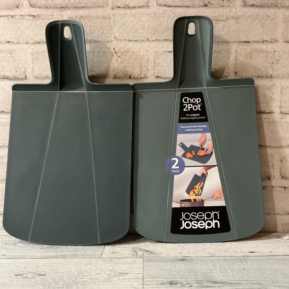 JOSEPH JOSEPH 2pc Chop2pot Board Set